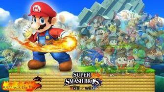 Ssb4 Wallpaper Mario By Mazznick