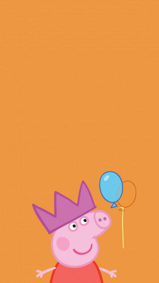 Peppa Pig Phone Balloons Crown Ywhejotdqxhkt094 Wallpaper