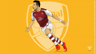 Arsenal Wallpaper Sanchez