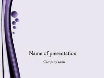 Violet Powerpoint Template Z