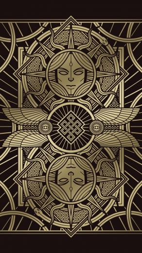 Omnia The Golden Age Poker Playing Cards By Thirdway Industries