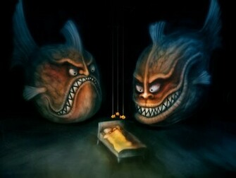 Evil Fish Desktop Pc And Mac Wallpaper