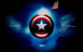 Superhero Captain America Wallpaper Logo