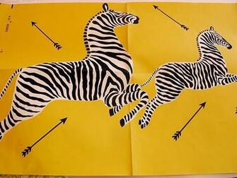 Cush And Nooks Scalamandr Zebra Wallpaper