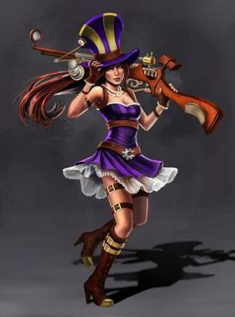 League Of Legends Caitlyn By Pencilwarrior