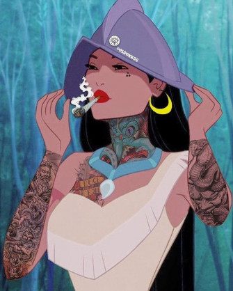 Pin De D H Williamson En Dark Disney Princesas Tatuadas