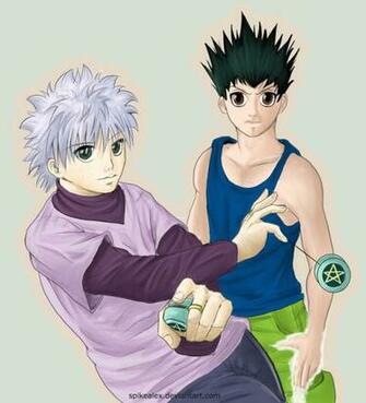 Hunterxhunter Gon And Killua By Spikealex