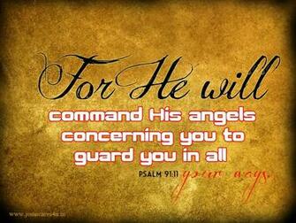Psalm His Angels Wallpaper Christian And