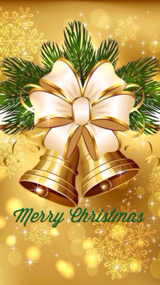 Solitude On iPhone Wallpaper Merry Christmas