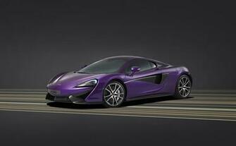 Mclaren 570s Mauvine Blue Wallpaper Conceptcarz