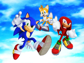 Team Sonic Heroes Final Sky Wallpaper By
