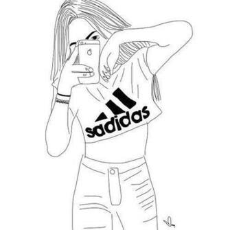Best Outlines Image Girl Drawings