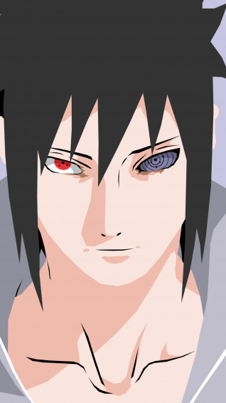 Anime Naruto Sasuke Uchiha Phone HD Wallpaper