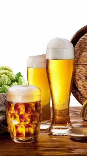 Wallpaper Beer Keg Kuhol Bottle Foam Hops Barley