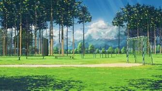 Stadium In Summer Camp By Arsenixc Wallpaper With