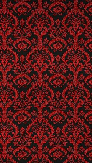 Multi Color Pattern Red iPhone Wallpaper