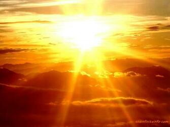Sunshine Wallpaper In High Resolution And HD