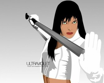 Celebrity Milla Jovovich Ultraviolet Wallpaper