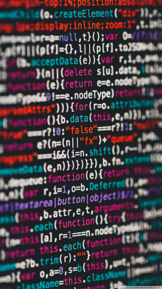 iPhone X Programming Background Wallpaper