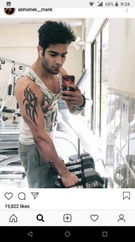 Abhishek Malik Hot Bicep Cute Boys Image Bollywood Actors