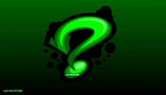 Wallpaper The Riddler Graffiti Logo