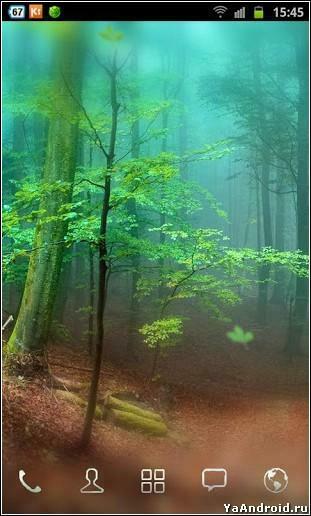 Forest Live Wallpaper 3d Android
