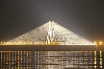 From Band Stand Photo De Bandra Worli Sea Link Bombay