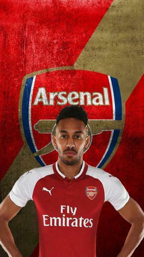 iPhone Wallpaper Aubameyang Arsenal Rw