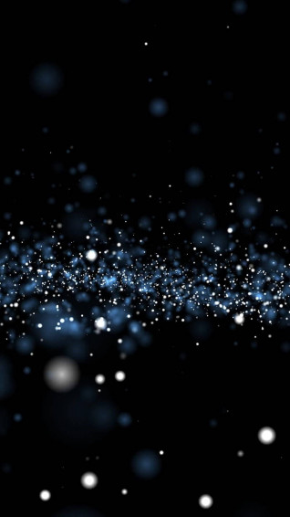 Shiny Blue Glitter Black Background For Phone Wallpaper