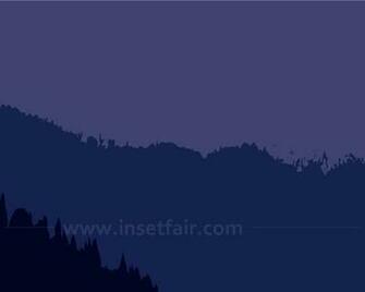 Blue Mountain Wall Paper