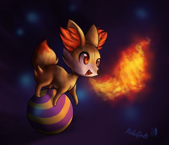 Fennekin Wallpaper Used Firebreath By