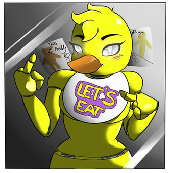 Fnaf Chica By Digi Fang