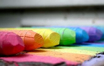 Wallpaper Color Rainbow Crayons Image For Desktop Section