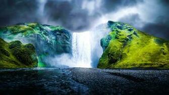 Dreamy Waterfall HD Wallpaper For X HDwallpaper Net