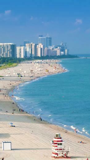 Of Miami Beach iPhone 5s Wallpaper