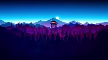 Firewatch Tower Live Wallpaper Wallpaperwaifu