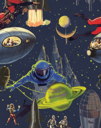 Intergalactic Wallpaper In Decor