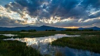 Sunset Water Mirrors For Desktop Wallpaper Size