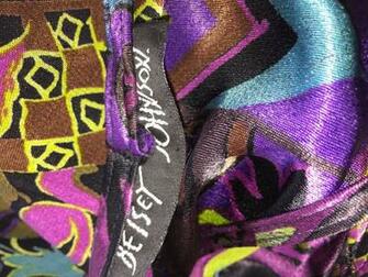 1990s Vintage Betsey Johnson Wallpaper Maxi Dress At 1stdibs