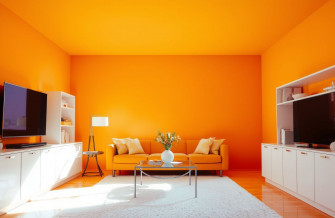 Solid Orange Wallpaper