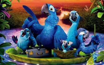 HD Rio Family Wallpaper Desktop Background Movie