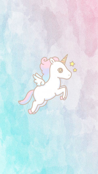 Pastel Unicorn Wallpaper
