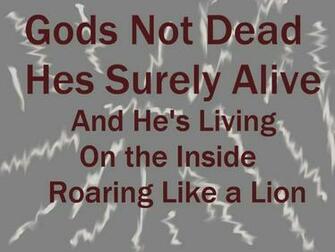 Gods Not Dead By Banshee Scream