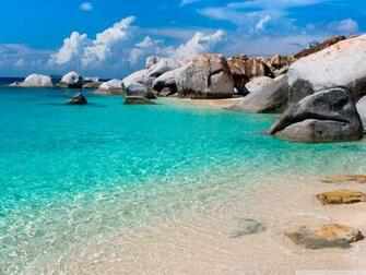 Summer Beach Scene HD Desktop Wallpaper High Definition Fullscreen