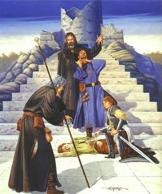 Larry Elmore Raistlin Dragonlance Wallpaper Art HD