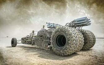 Mad Max Fantasy Car HD Wallpaper