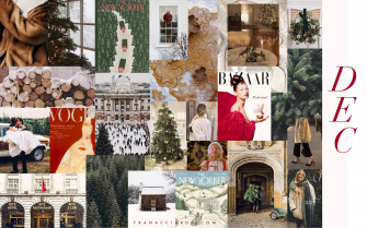 December Moodboard Desktop Wallpaper