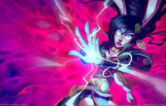 Wallpaper Girl Game Zipper Wildstar Carbine