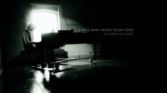 God As Long Live Playing Keyboard Christian Wallpaper HD