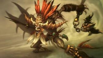 Diablo Cacadora De Demonios Witch Doctor Wallpaper